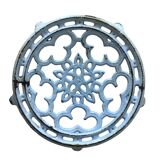 Enameled cast iron trivet