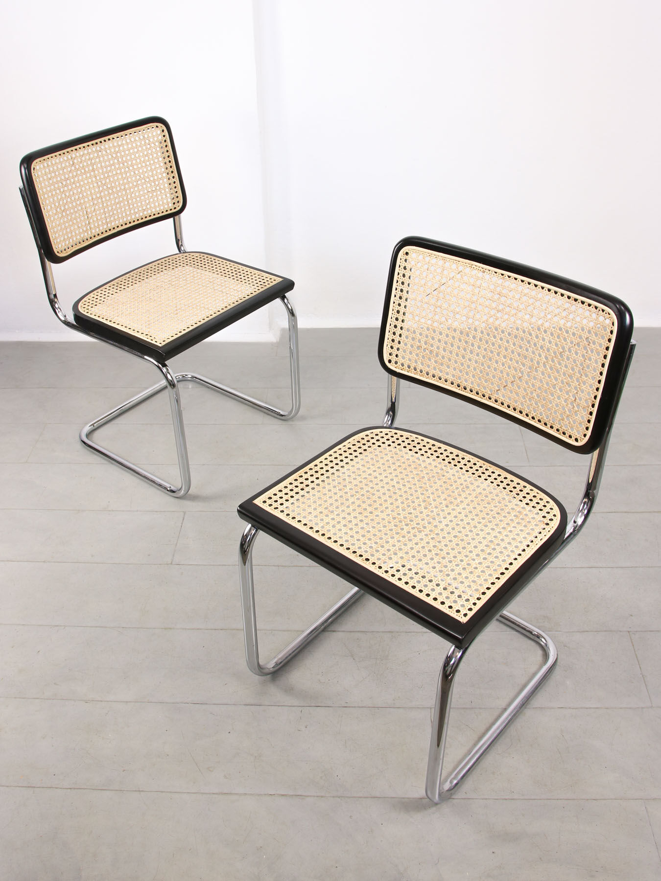 Vintage black B32 Cesca Chair by Marcel Breuer, 90s