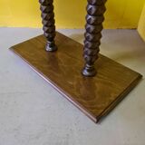 Spanish Style Wooden Side Table, 1970s