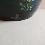 Vase peint en terre cuite