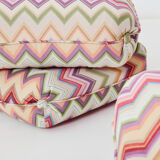 Pair of poufs