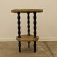 Art deco wood and brass side table 1930s