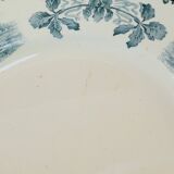 Round earthenware dish terre de fer bocage nº2