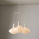 Lustre "Bulbo" de Johansson-Pape pour Stockmann Orno, Finlande, années 1950