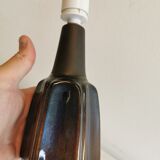 Ceramic table lamp from Danish Søholm, estimated 1960-1980.