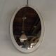 Vintage oval mirror