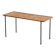 Table d'appoint rectangulaire en rotin Carl Auböck