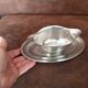 Stainless steel sauce boat
