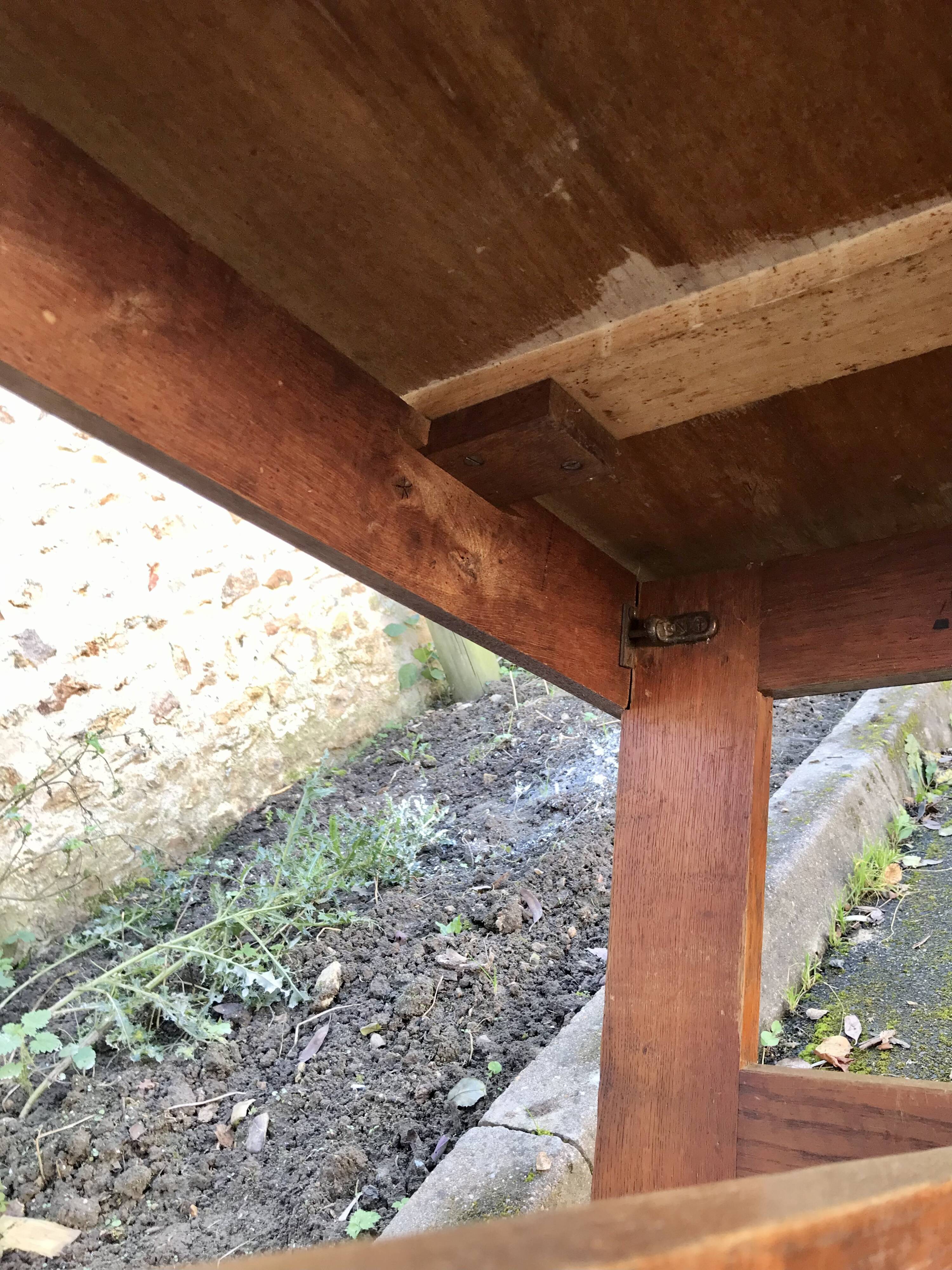 Table vintage René Gabriel