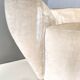Fairy-tale kidney bean beige velvet sofa, italy