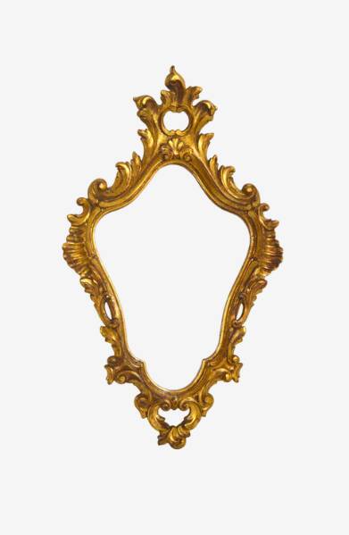 Miroir doré