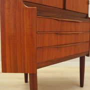 Cabinet d'angle en teck, design danois, années 1970, production : Danemark