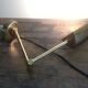 Lampe applique à rotules laiton vintage 80 Sce France