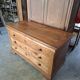 Louis Philippe 19th-century chest of drawers in solid walnut.