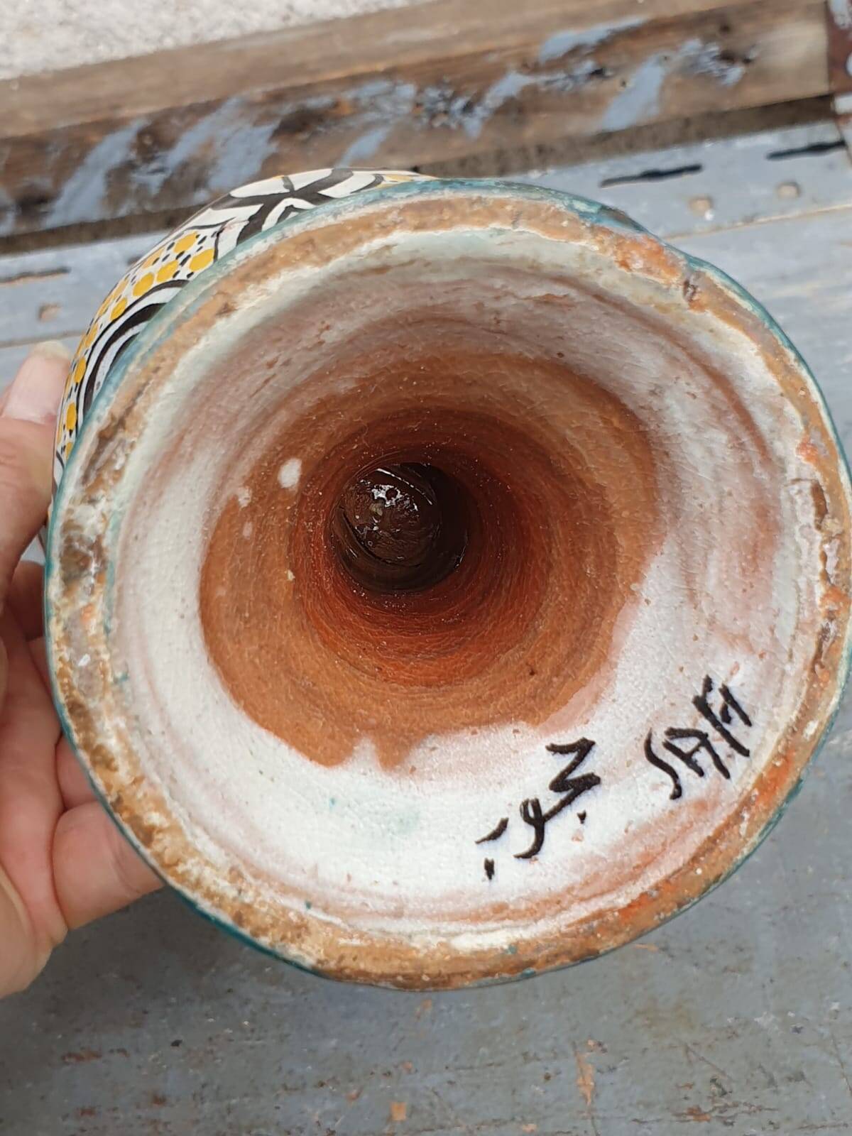 Moroccan Safi handmade vase