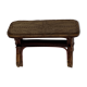 Rattan wicker bamboo hocker or foot stool