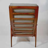 Fauteuil scandinave haut dossier par Niels Eilersen 1960