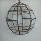 Vintage round canopy with its hook