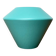 Vase minimaliste en céramique postmoderne de la sélection Asa, années 1980