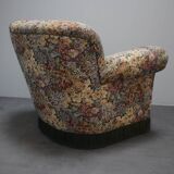 Designer club armchair, 1940s.