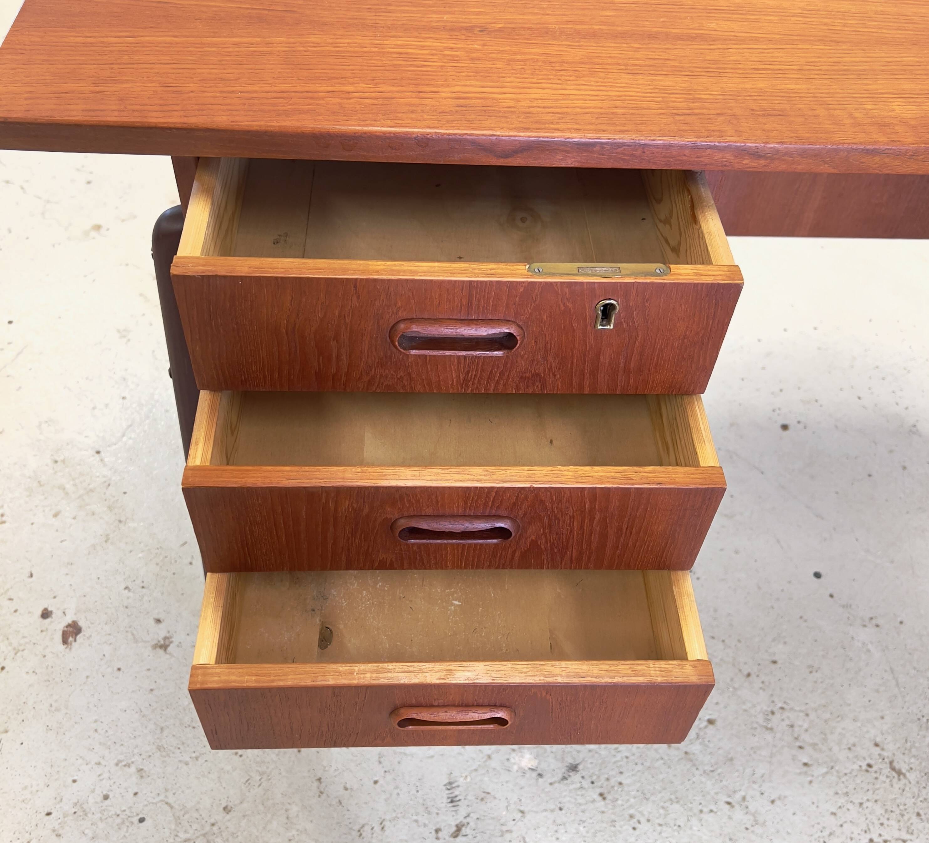 Danish Teak Desk, 1960s.