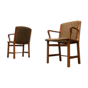 Ensemble de fauteuils vintage danoises en teck