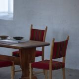 Danish Mid-Century Modern, Set of 6 Oak Dining Chairs, Henning Kjærnulf, 1960s