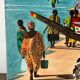 Seaside in Senegal, signed Bounama Yade 08