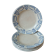 Six old dessert plates from Moulin des Loups