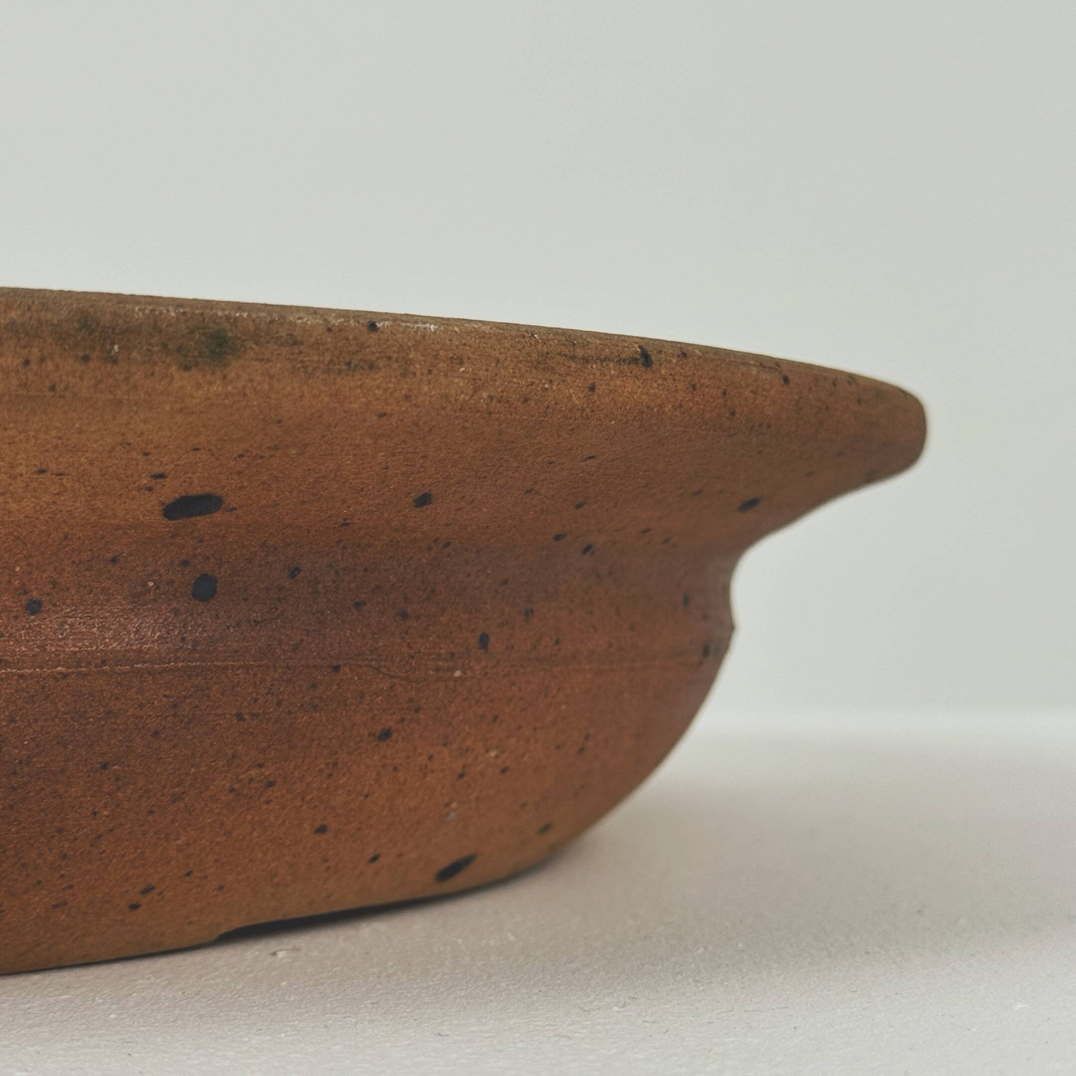 Large stoneware bowl by Pierre Digan, France, 1960.