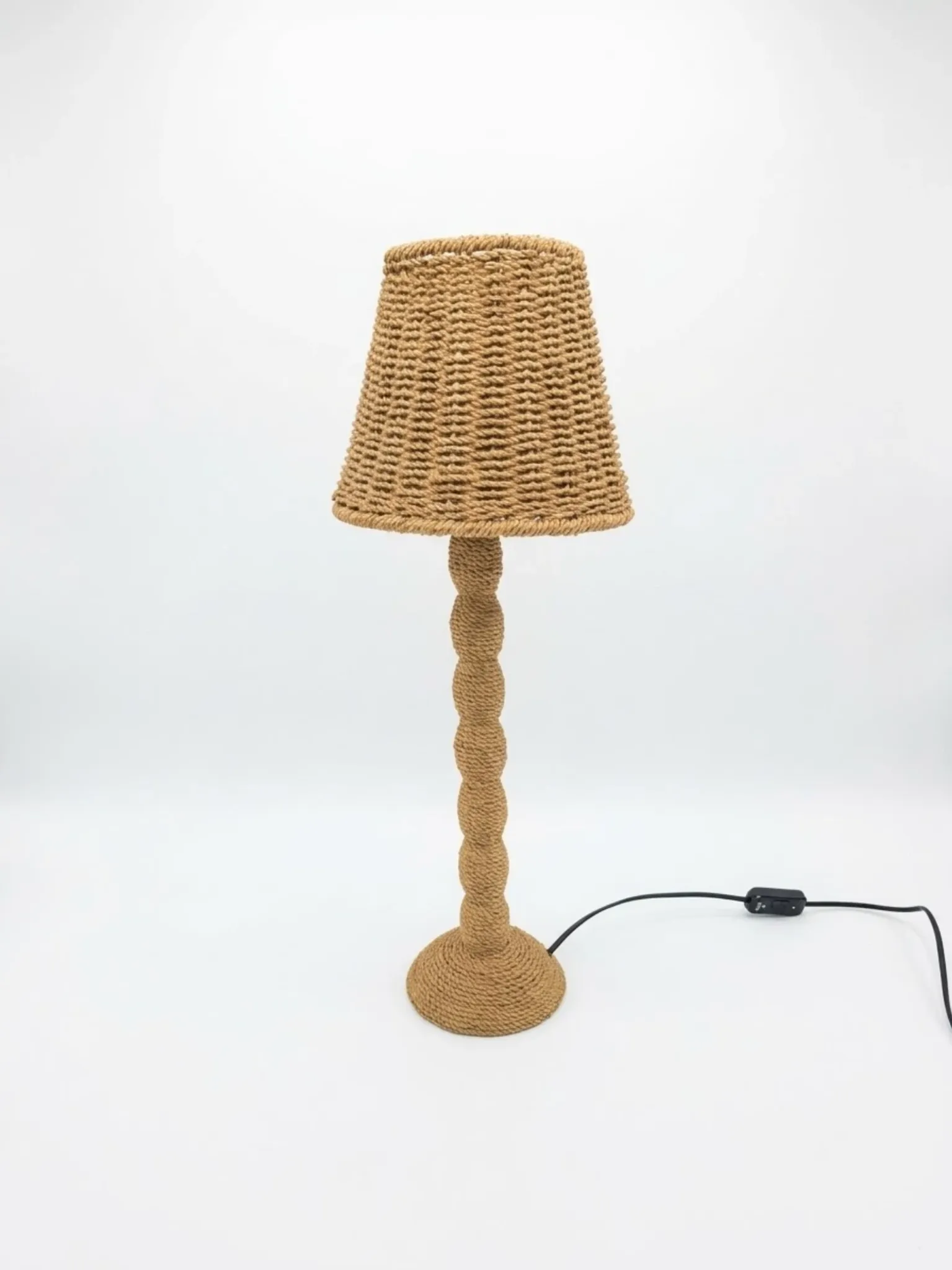 Rope lamp brutalist style