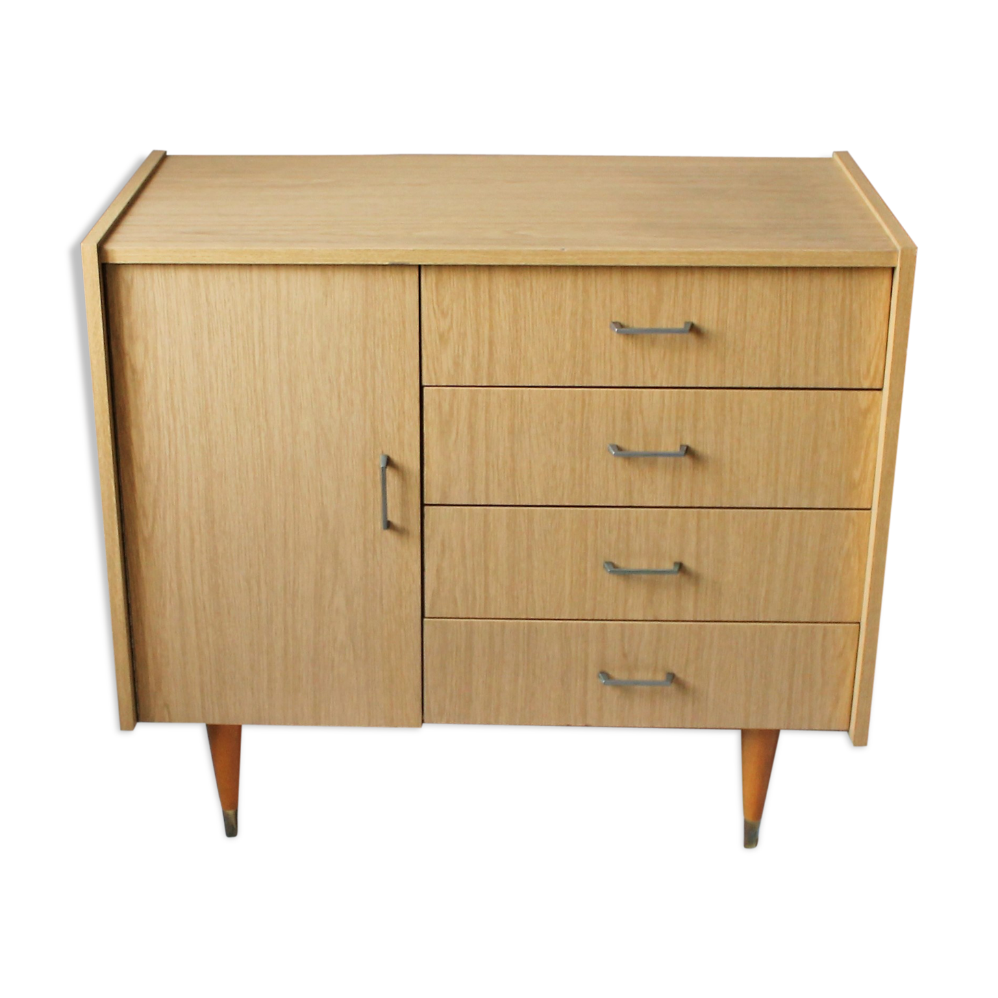 Low buffet vinatge formica fake wood