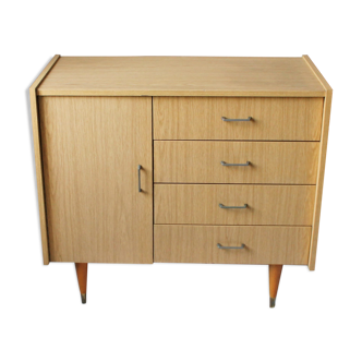 Low buffet vinatge formica fake wood