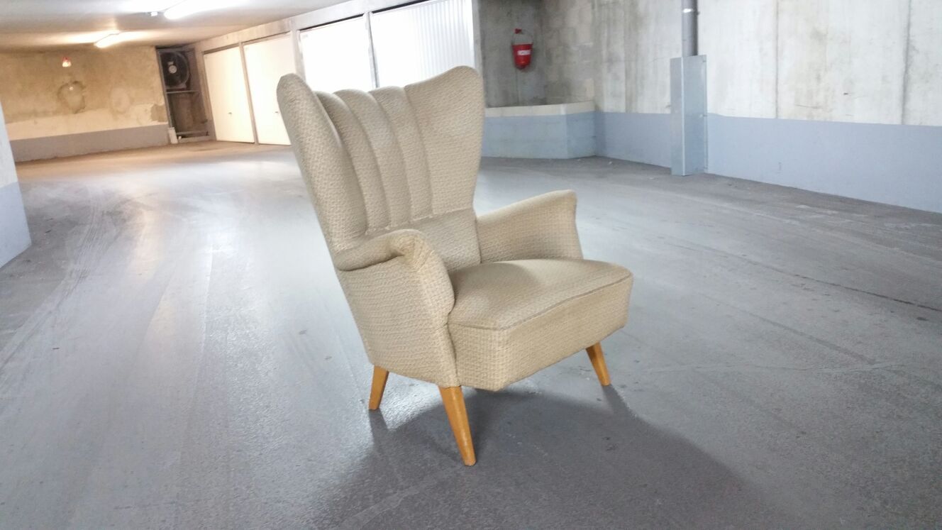 Bergere chair scandinavian danish 50s 60s