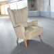 Fauteuil bergère scandinave danois années 50 60
