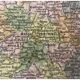 Carte de France vintage
