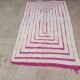 Handmade natural wool rug size 150/350 cm