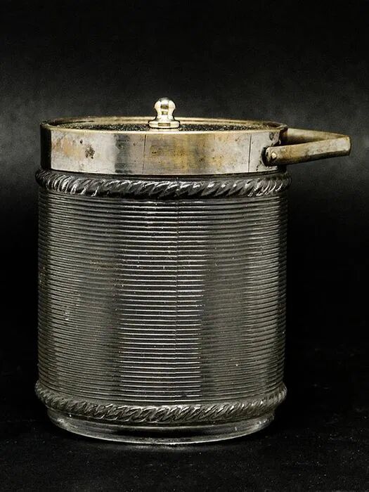 Art Deco Jam Jar/Mustard Pot