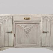 ​Buffet bas Art Déco en bois patiné