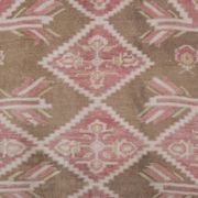Vintage Taupe Pastel Turkish Karapinar Rug 4'10'' x 8'1''