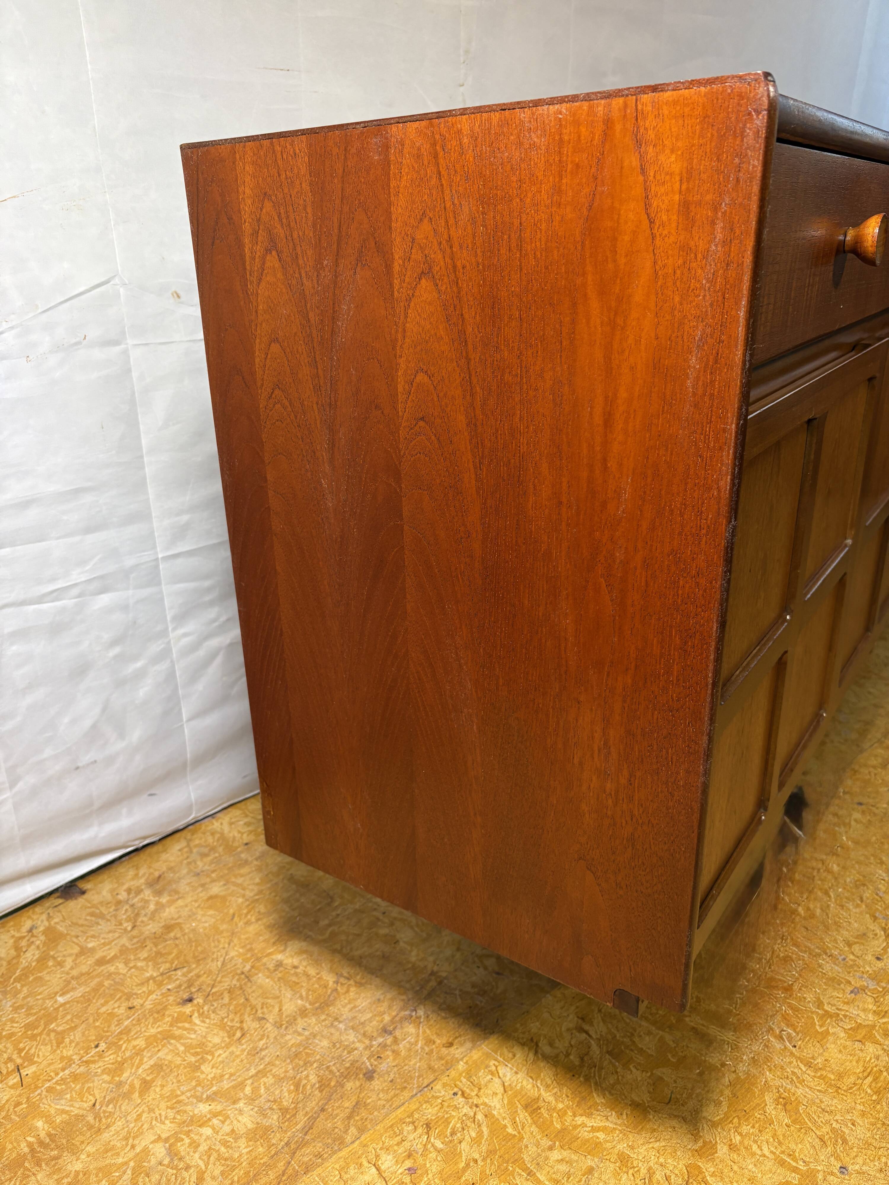 Mid Century Retro Teak Sideboard by Nathan Circa 1960-1970 Danish Design