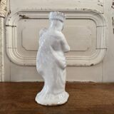 18th century Virgin Mary in Nevers earthenware