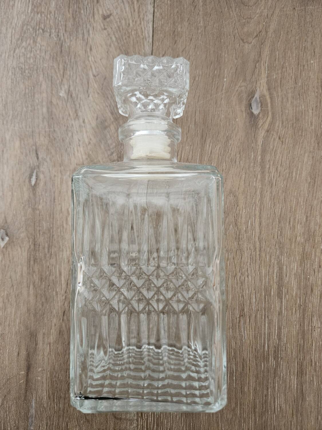 Crystal whiskey decanter