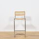 Chrome-Plated Bar Stools Typ Cesca, Italy, 1970s