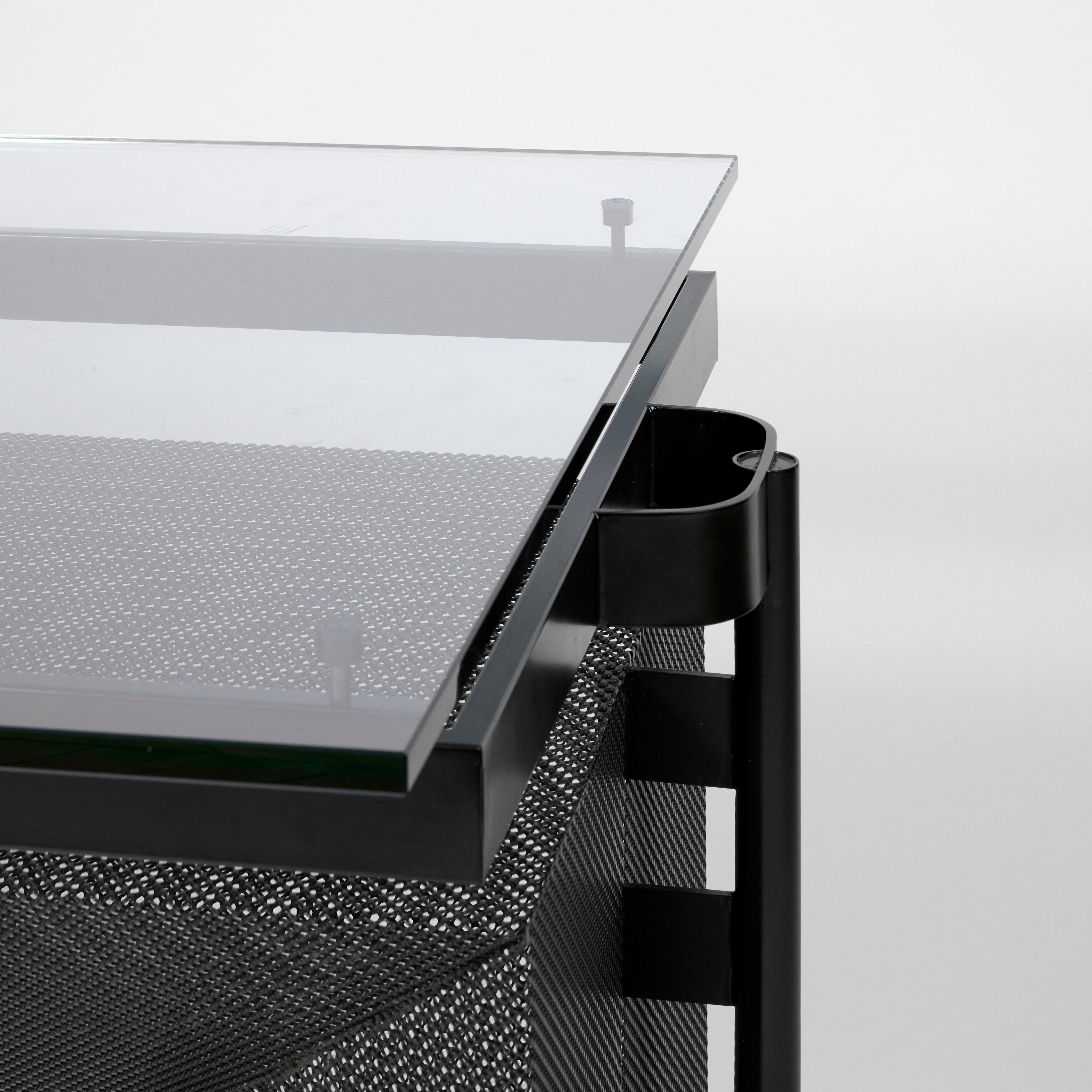 Tesi table & six Seconda 602 chairs by Mario Botta, edit by Alias