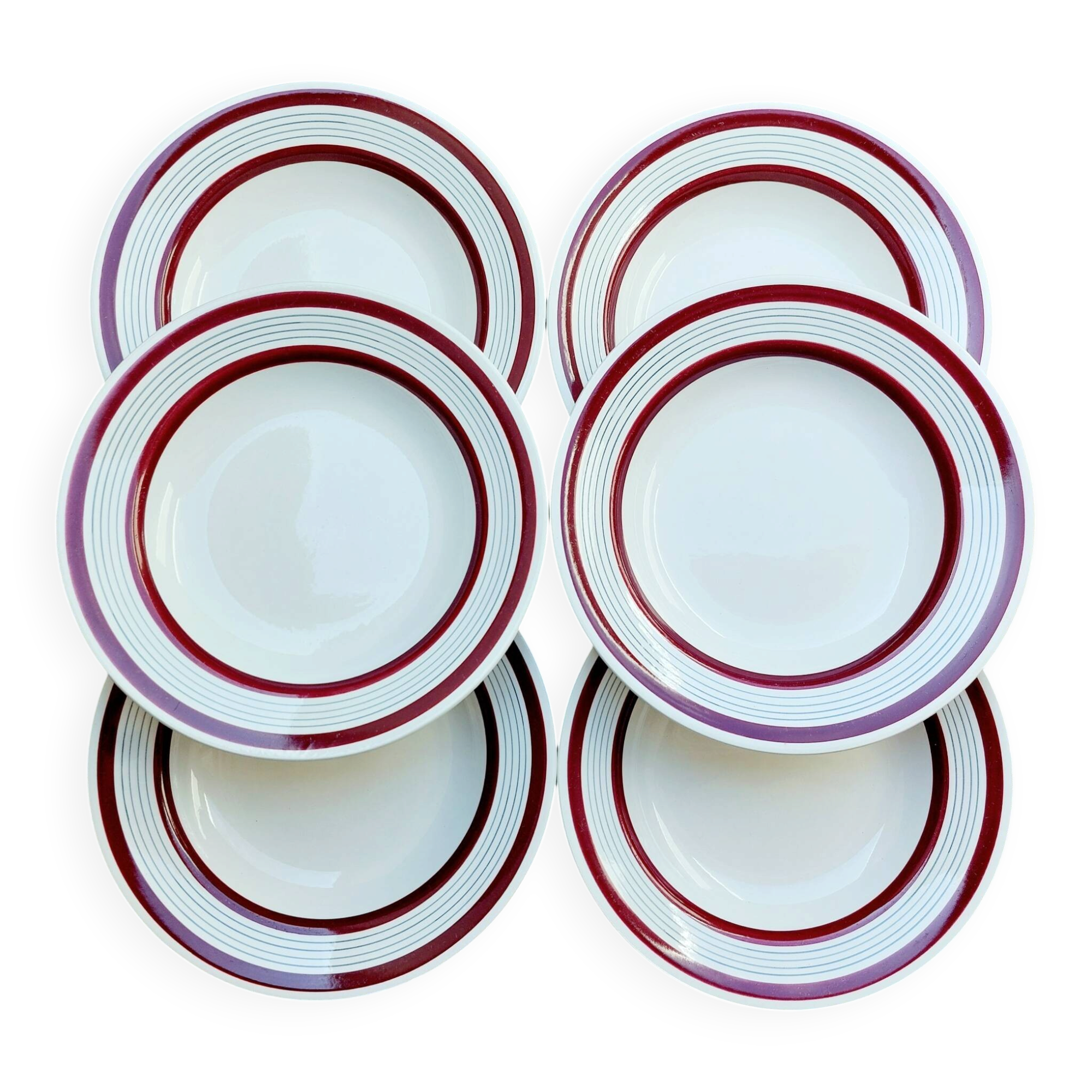 Assiettes creuses Salins Basquais