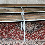 Three school benches