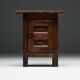 Antique rustic oak cabinet, France, 19th century