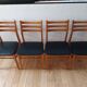 Lot de 4 chaises scandinaves Alma