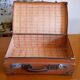 Vintage leather suitcase